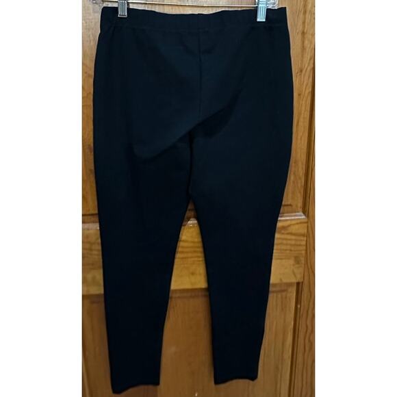 St. John Black Knit Leggings – Size Small – Made in USA - Picture 4 of 6